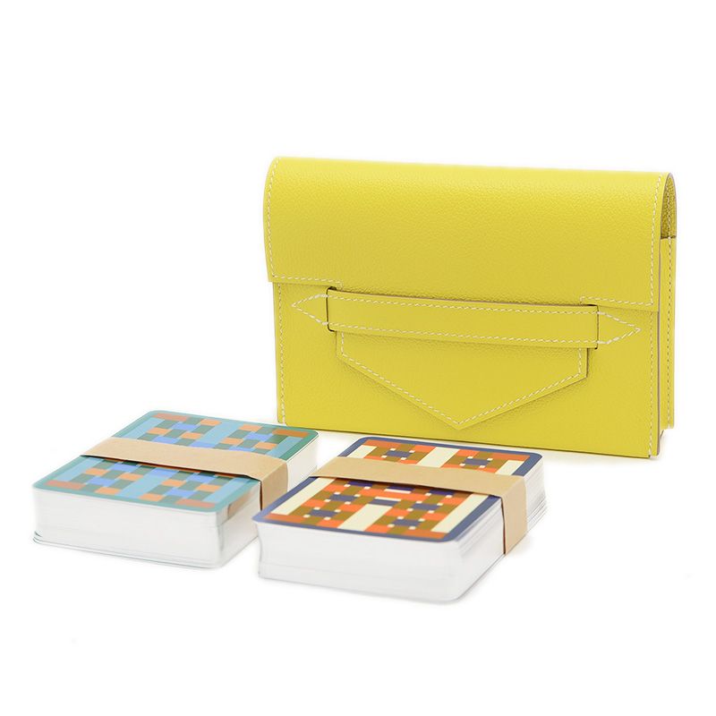 エルメス ロードポケット ブリッジ デッキケース エバー シェーブル ライ