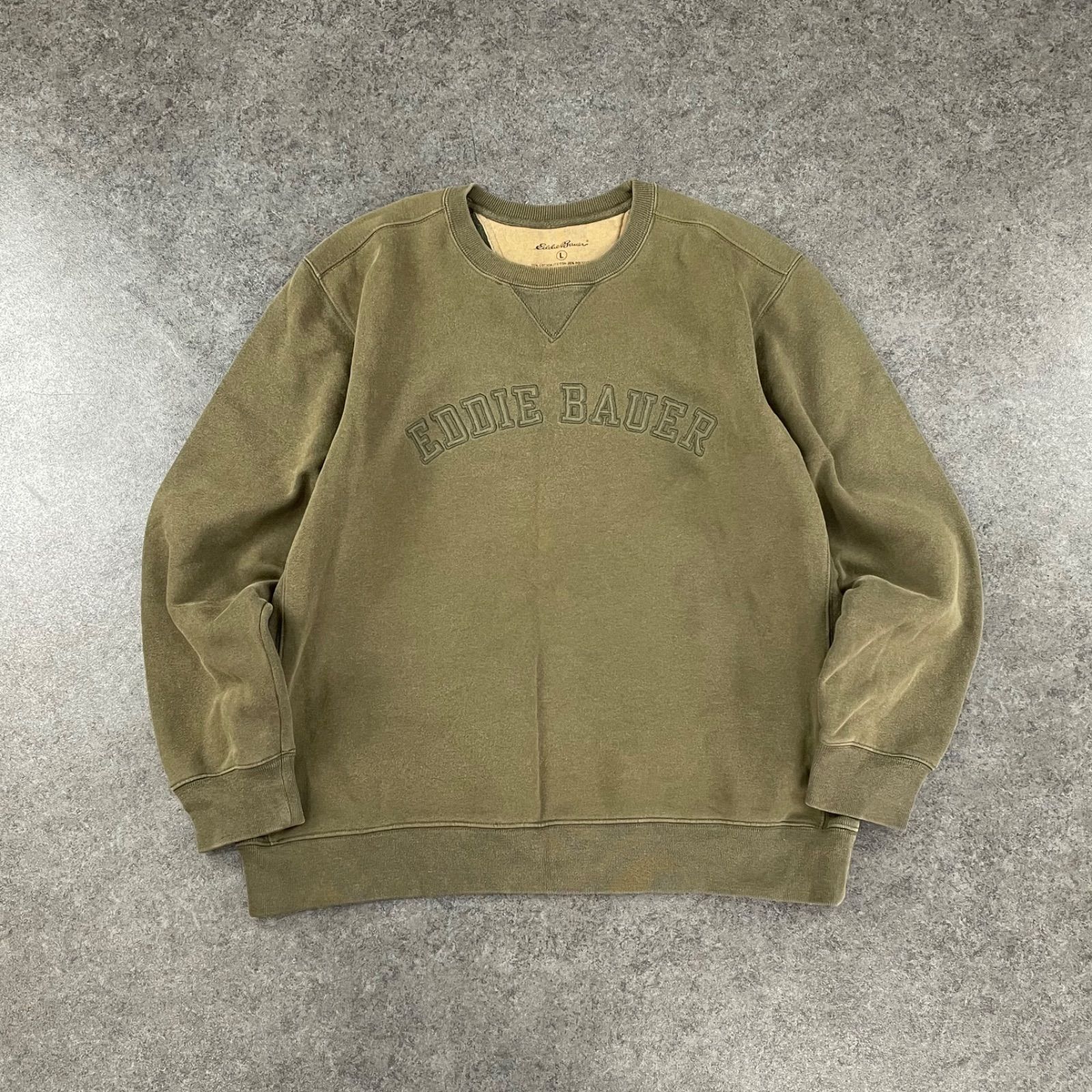 Eddie Bauer Sweatshirt Pullover V-Gazzete エディーバウアー 