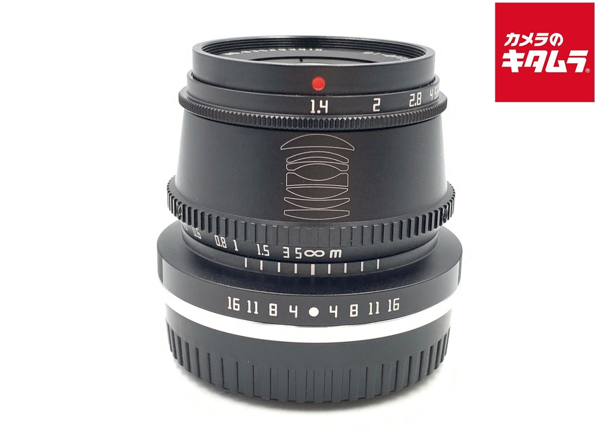 銘匠光学 TTArtisan 35 mm f 1.4 C フジフイルムX用 ブラック
