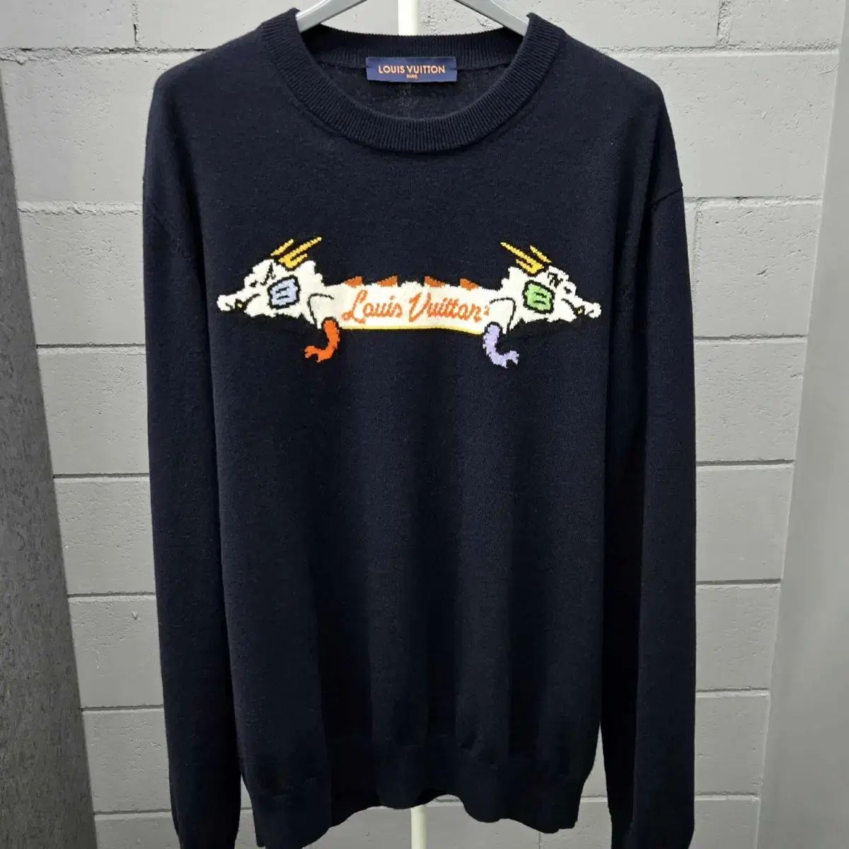 XLサイズ ルイヴィトン インタルシア カシミア ドラゴンニット - メルカリ