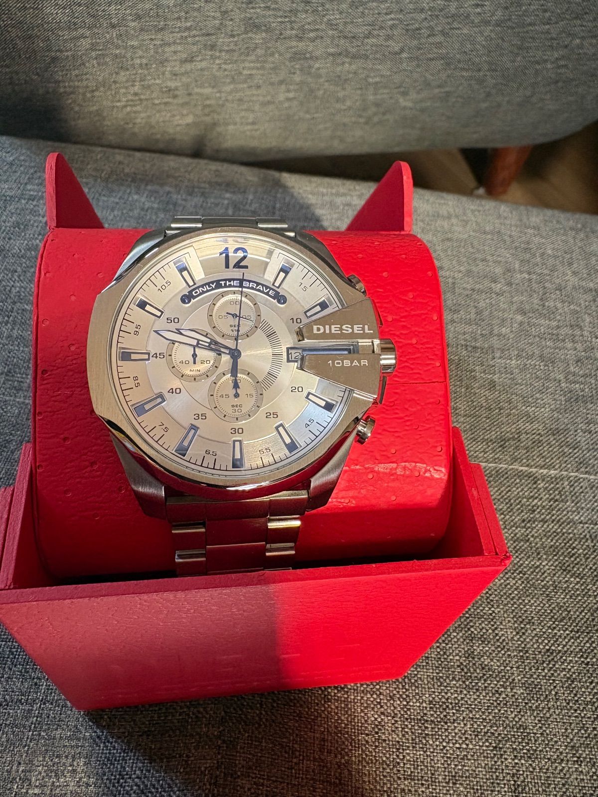 DIESEL クロノグラフ DZ-4477 メガチーフ 腕時計 メンズ