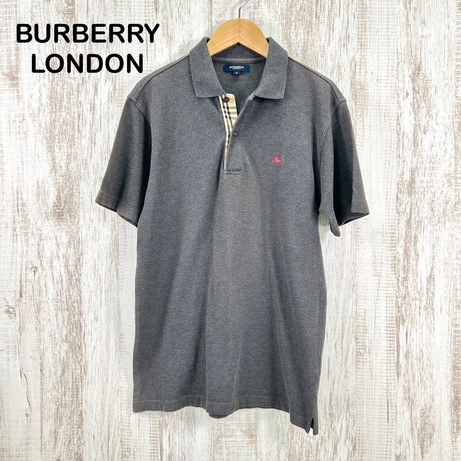 BURBERRY*バーバリーロンドン 大きいサイズ46 ノバチェックシャツ 