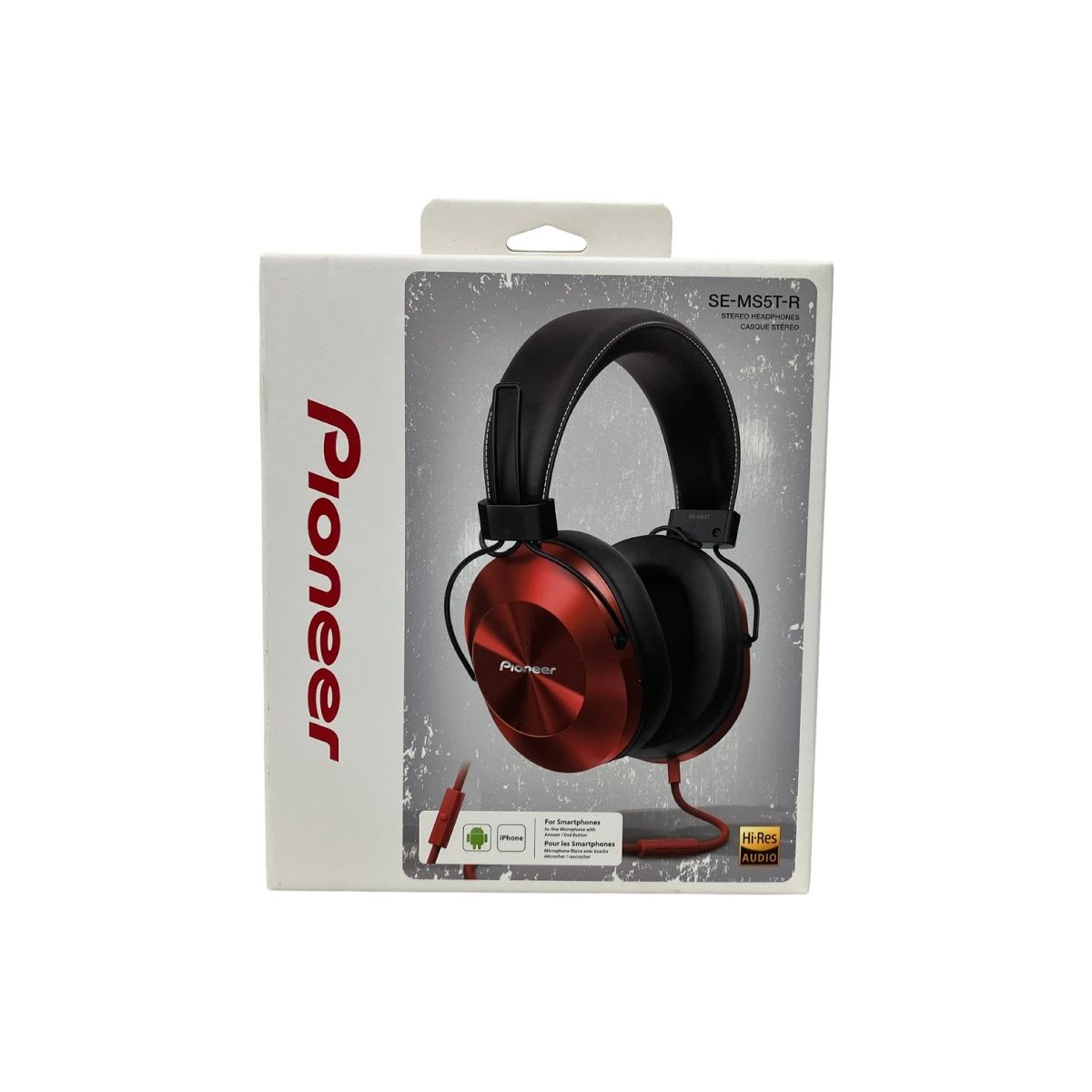 Pioneer パイオニア SE-MS 5 T 密閉型 ヘッドホン 音響機器 オーディオ