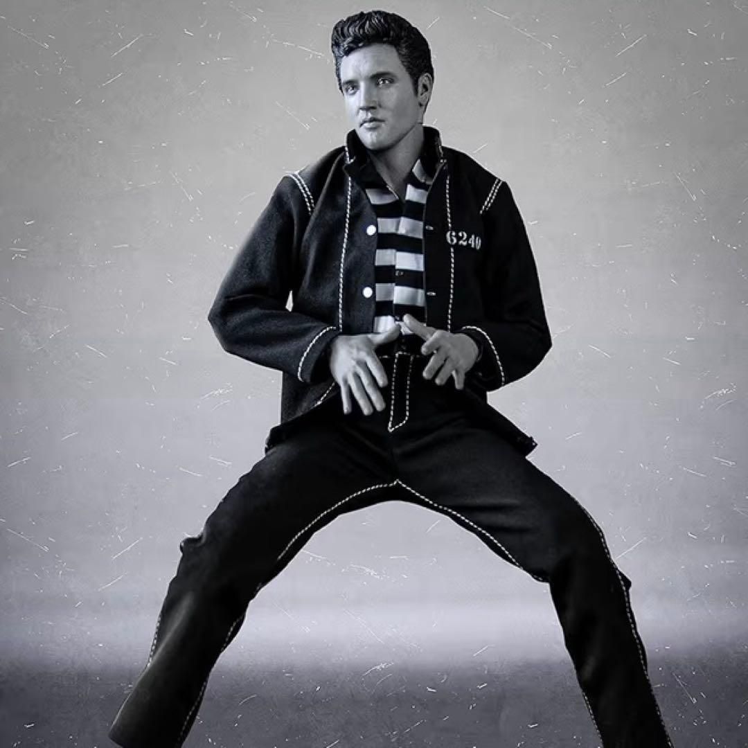 新品】エルヴィスプレスリー 1/6 アクションフィギュア 監獄ロックver