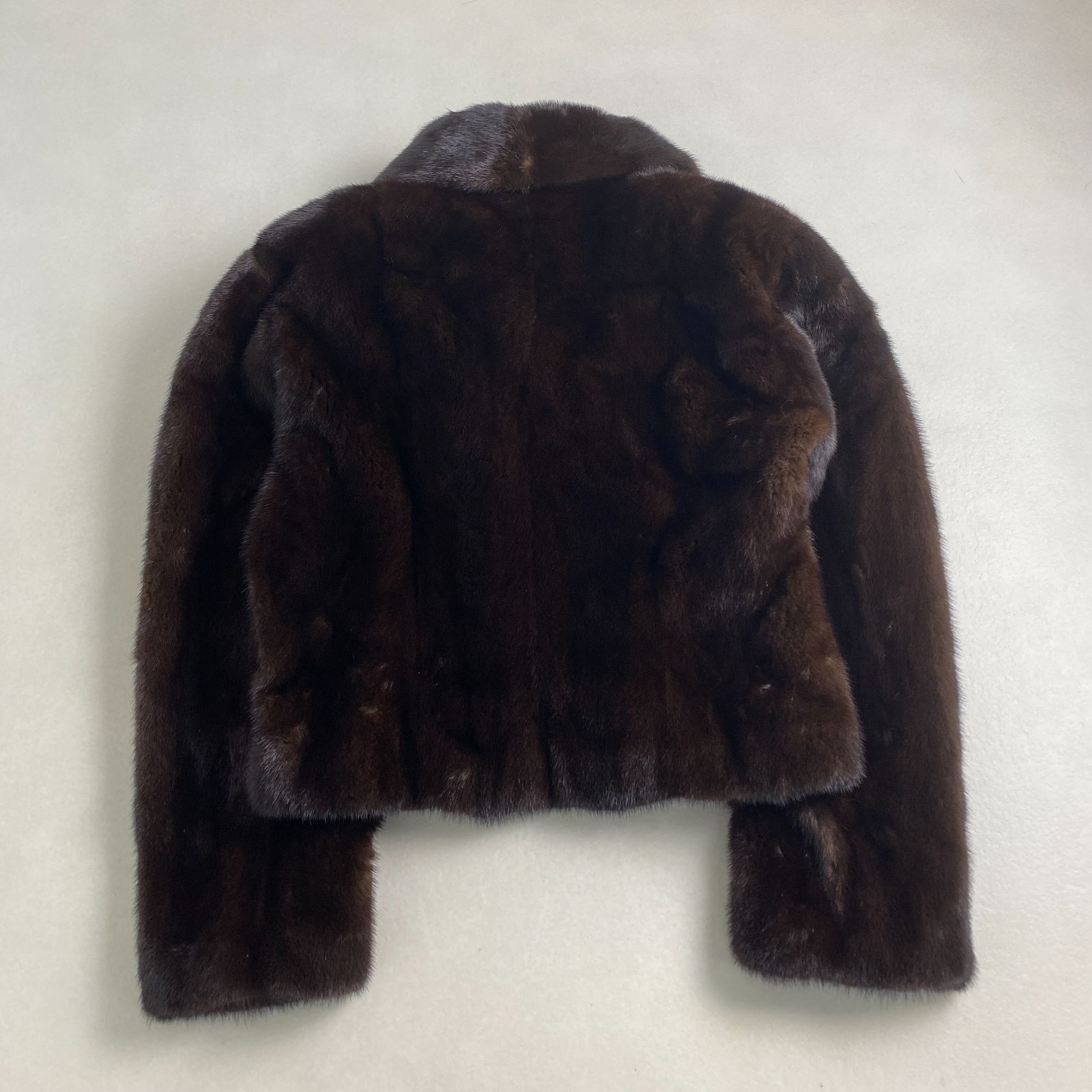 美品 ケンゾー 毛皮コート 毛綺麗で柔らか KENZO BLACKGLAMA ブラック