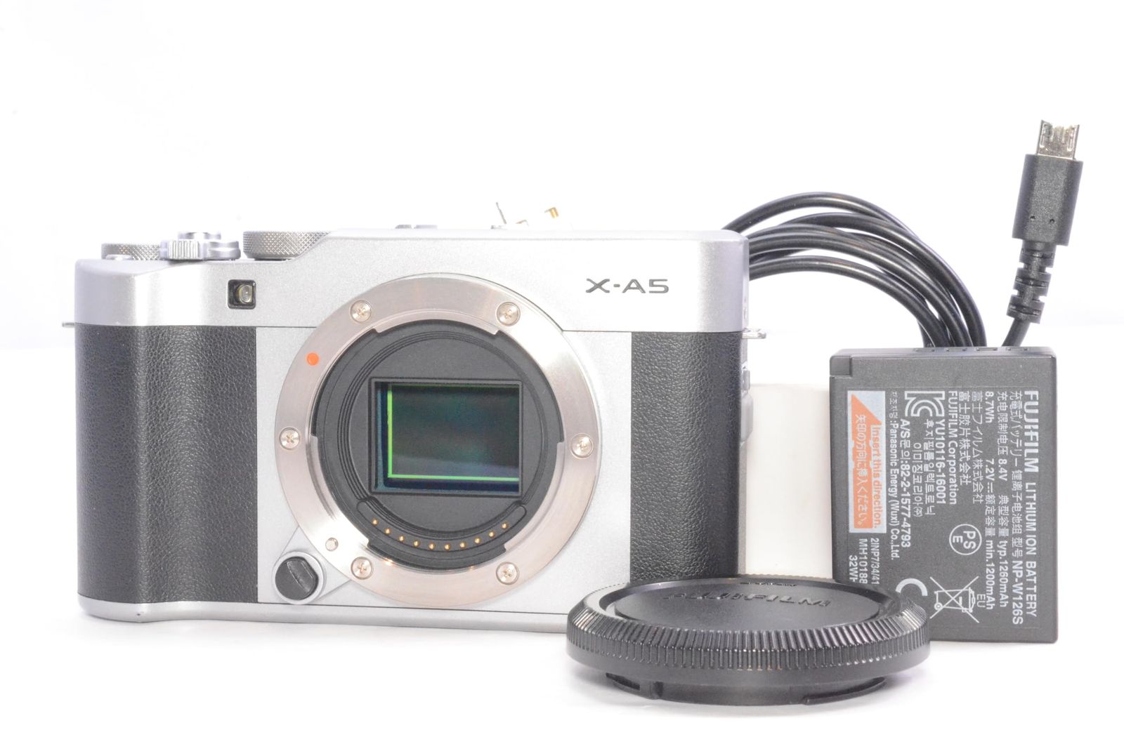 FUJIFILM ミラーレス一眼 X-A5シルバー X-A5-S - メルカリ