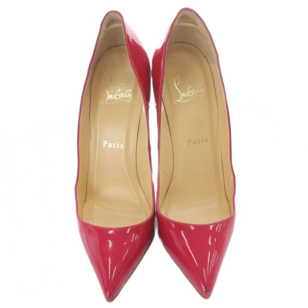 クリスチャンルブタン Christian louboutin エナメル パンプス