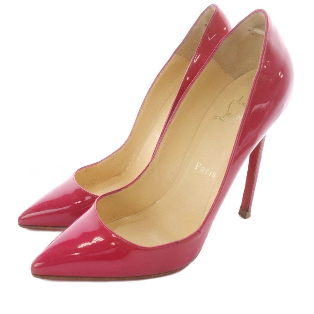 クリスチャンルブタン Christian louboutin エナメル パンプス