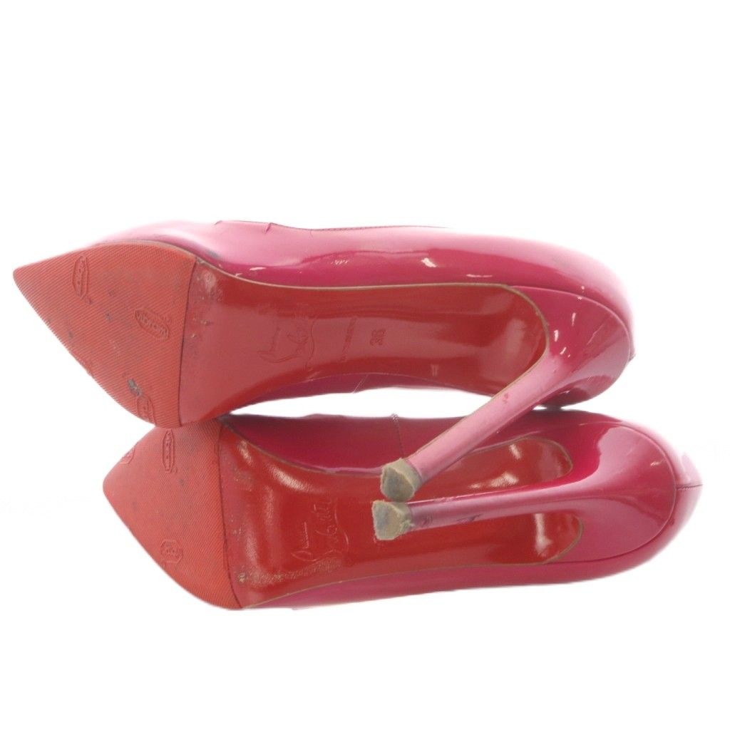 クリスチャンルブタン Christian louboutin エナメル パンプス