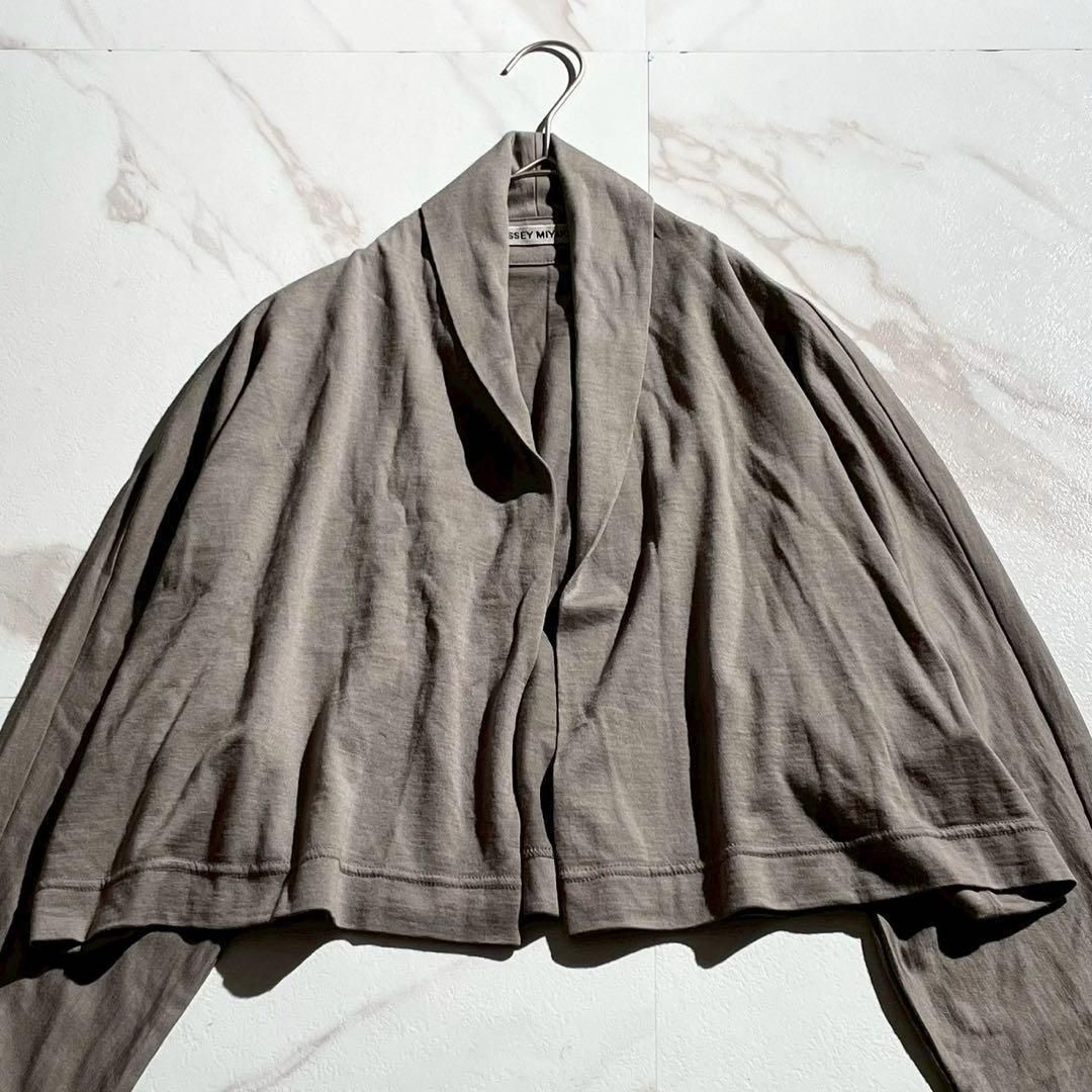 ISSEY MIYAKE イッセイミヤケ 80s 80年代 グレージュ ウール ニット