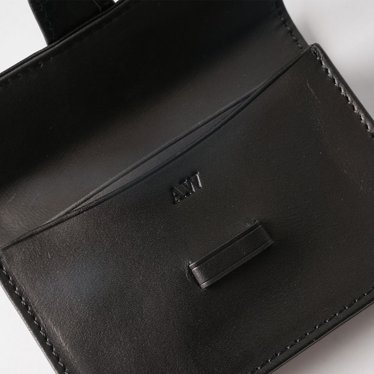 A_W 名刺入れ カードケース メンズ レディース ブランド レザー 本革