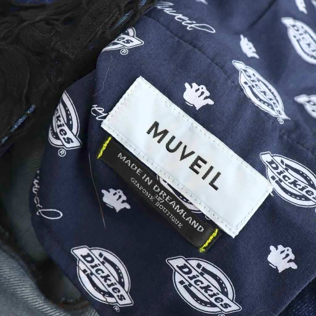 ミュベール muveil × Dickies 25SS ディッキーズコラボ デニムスカート
