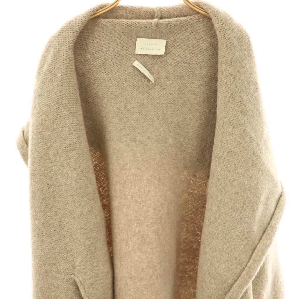 ローレンマヌージアン LAUREN MANOOGIAN ウールニットカーディガン