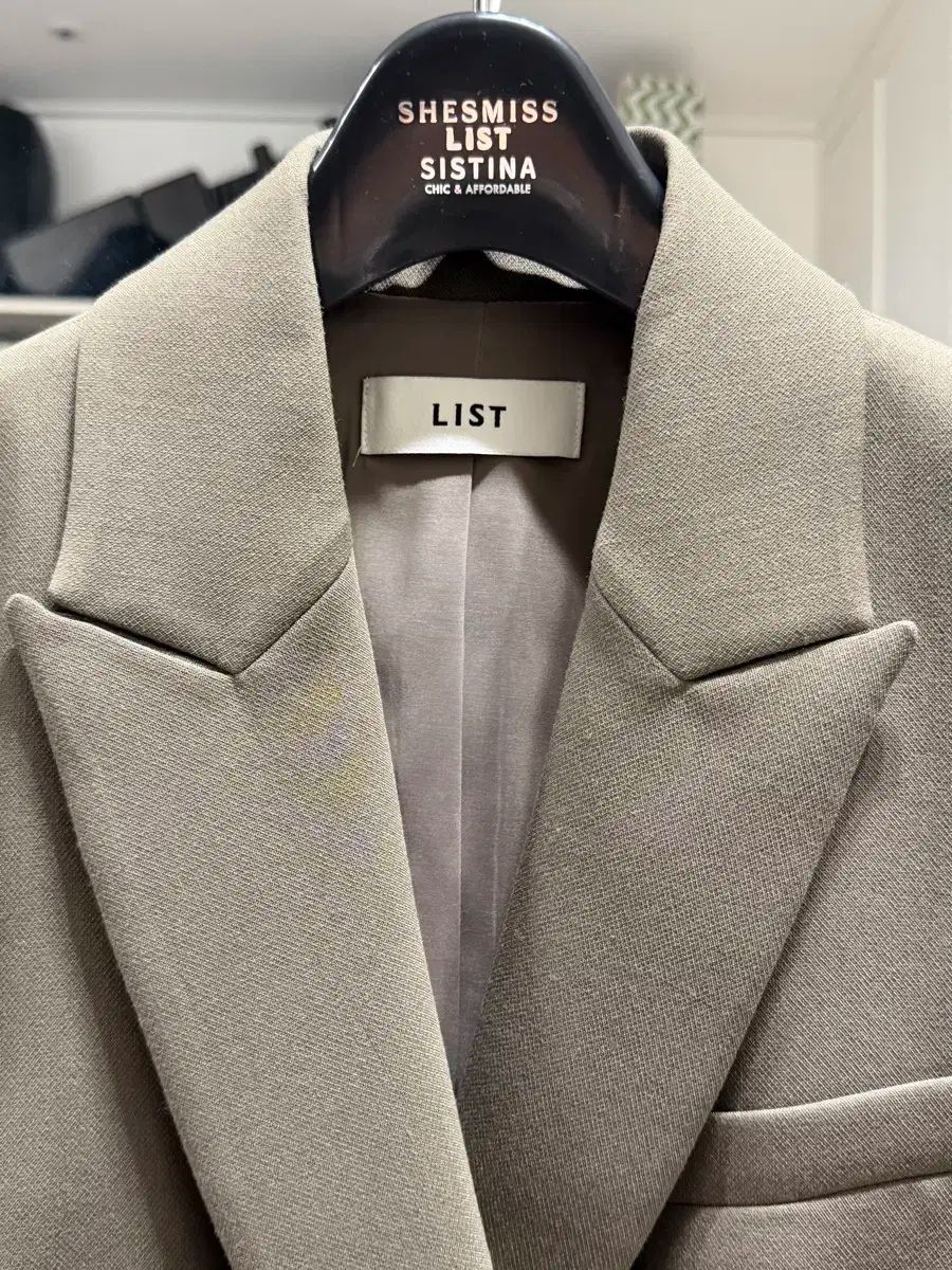 LIST リスト レディース ボトムス セットアップ オリーブ 55 トップス 66 サイズ