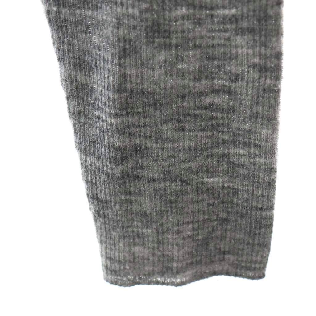 24AW エブール ebure スパンコールアルパカリリヤーンニットプルオーバー スパンコールアルパカリリヤーン ニット 4010800383 | ebure