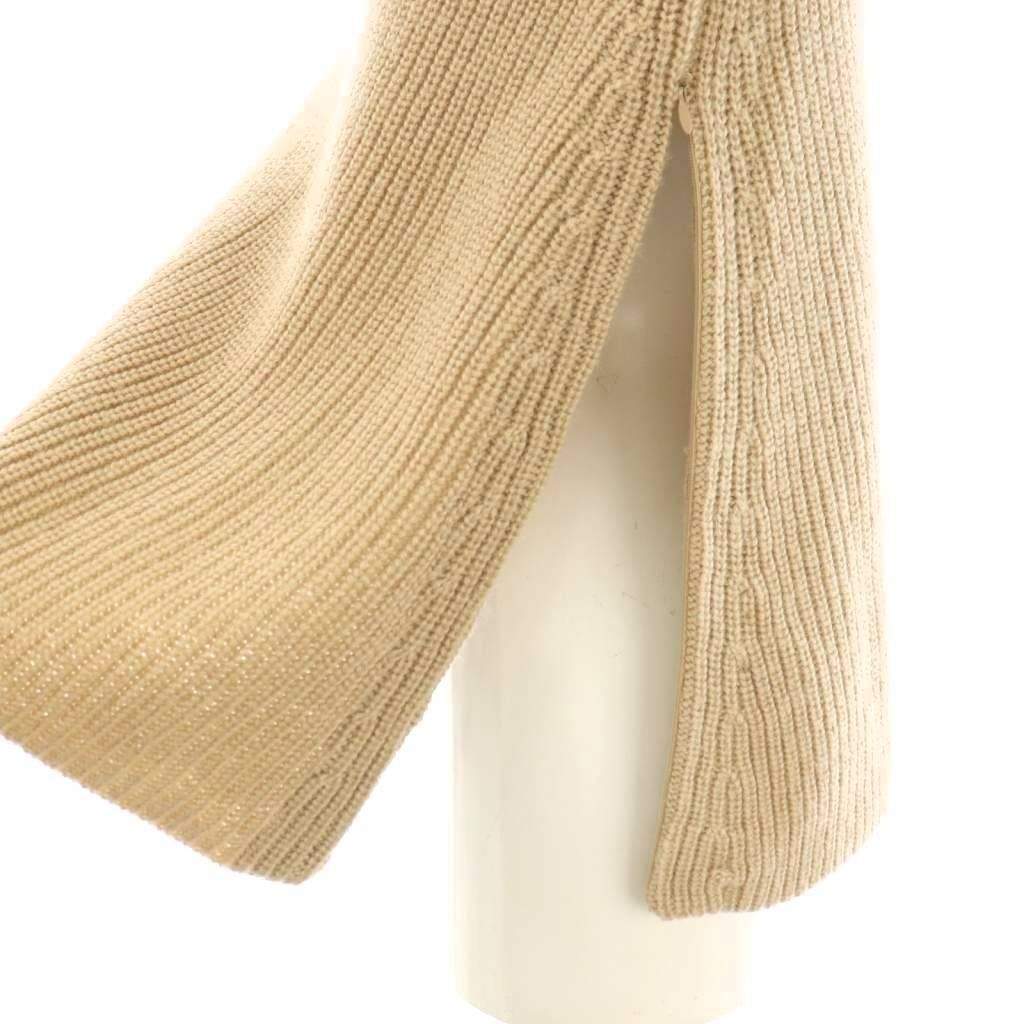 【新品未使用】GOOD GRIEFグッド グリーフ リブニットスヌード ベージュ グッドグリーフ GOOD GRIEF RIBBED KNIT SNOOD スヌード ニット ウール