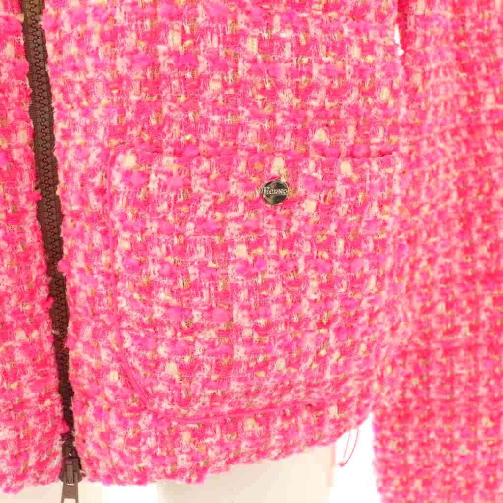 ヘルノ HERNO PI001703D ツイードダウンジャケット アウター ジップ