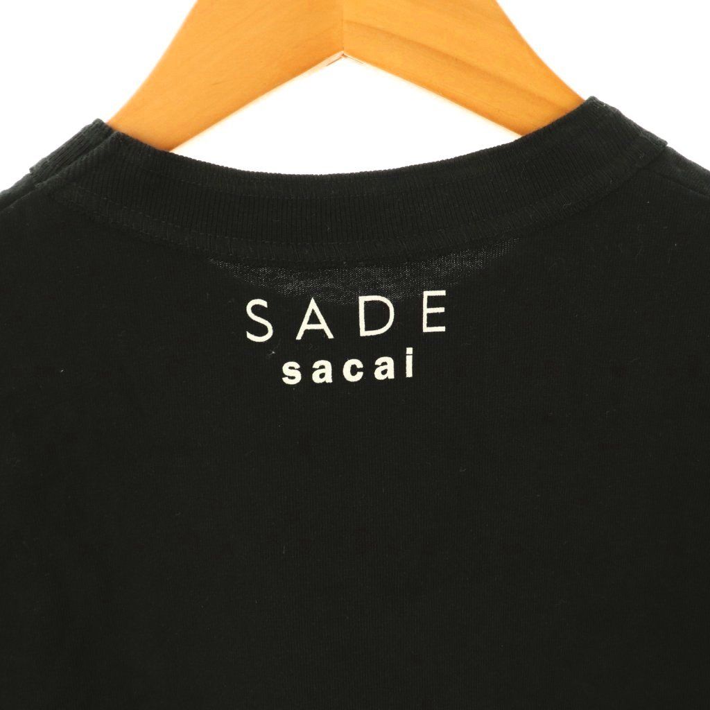 サカイ sacai 21SS SADE プリントTシャツ カットソー 半袖 コットン 1