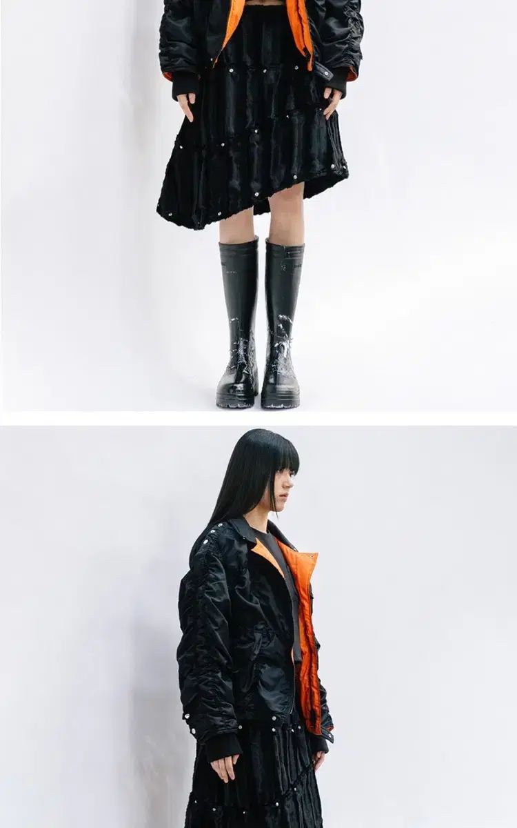 Unknown blue cosmo winter skirt