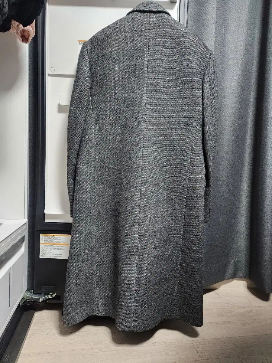 ソンジオメンズ アシンメトリック ダブル コート