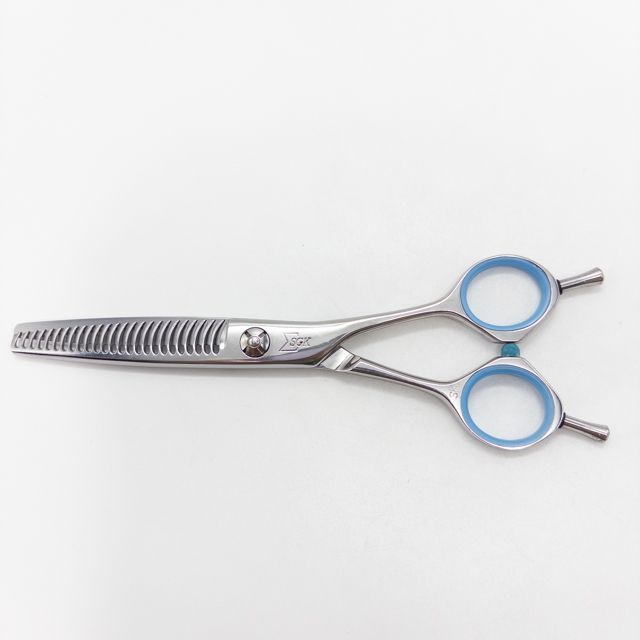 三和技研SANWA SGK メガネ シザー セニング 美容ハサミ すきばさみ 美容師 理容師 約10～20 右利き 6インチ sc 2711