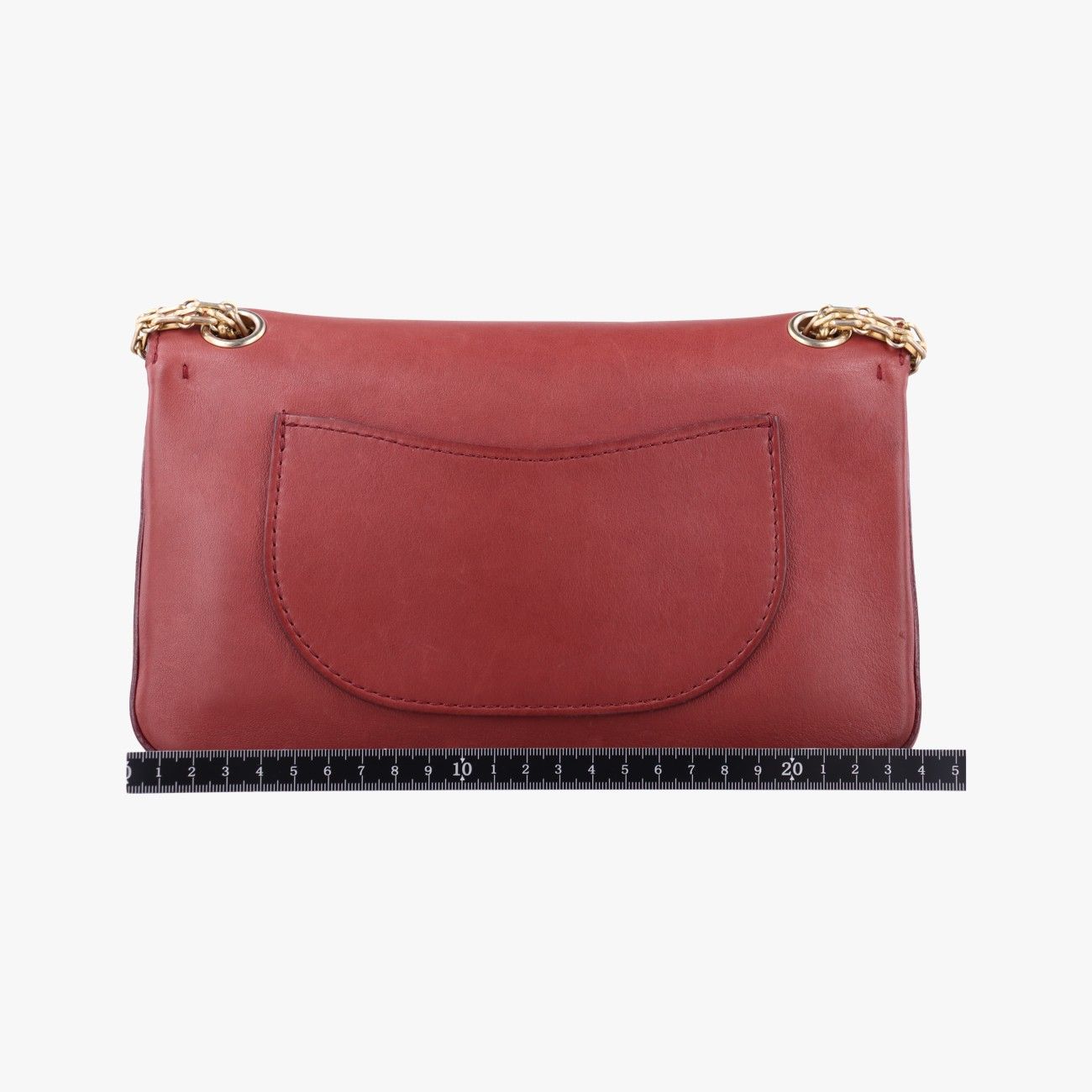 シャネルChanel 2.55 クラシック ダブル リイシュー フラップ ワインレッド レザー A 37586