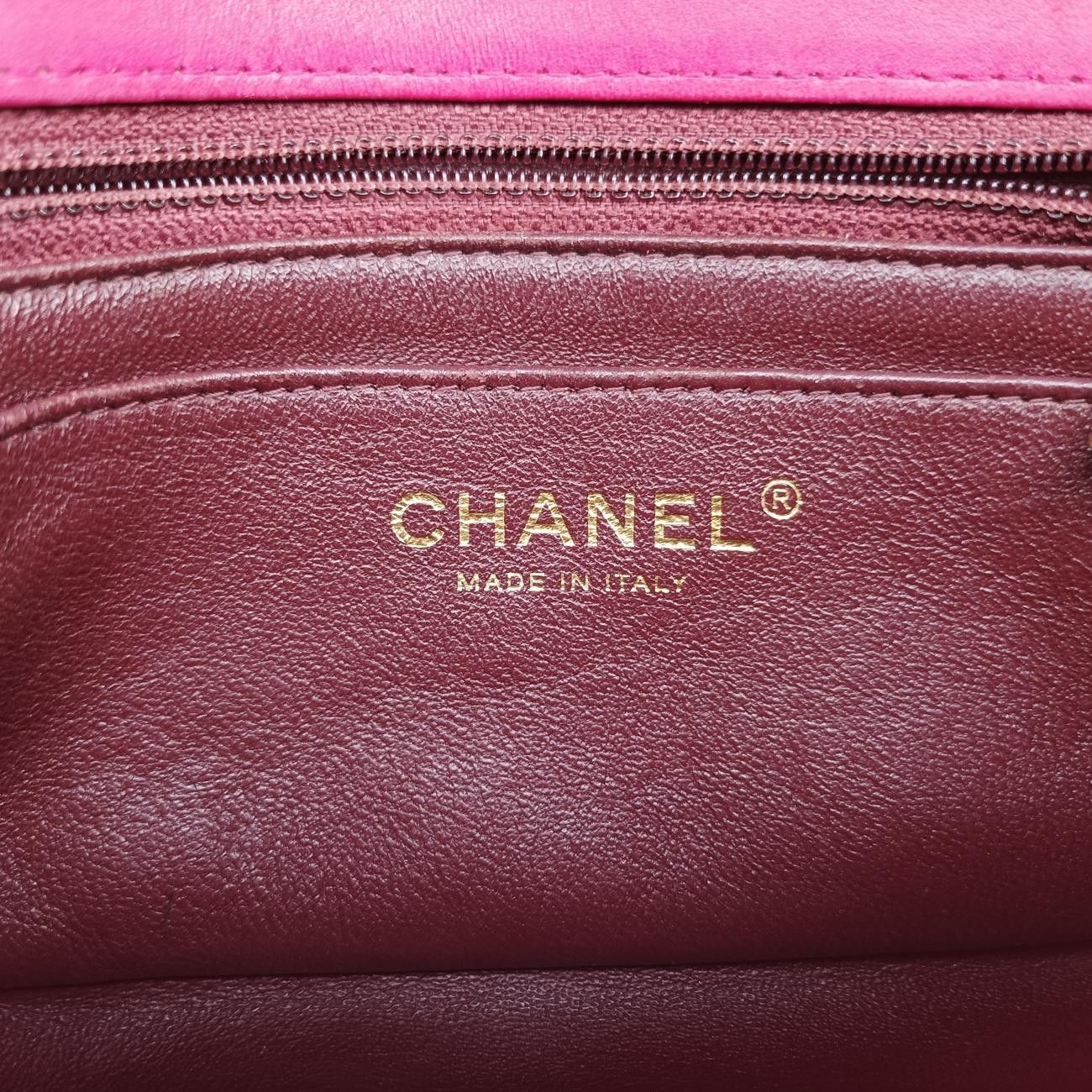  シャネルChanelマトラッセ コットン シングルフラップ ローズ レッド ツイード A 92501 メッセンジャーバッグ ショルダーバッグ