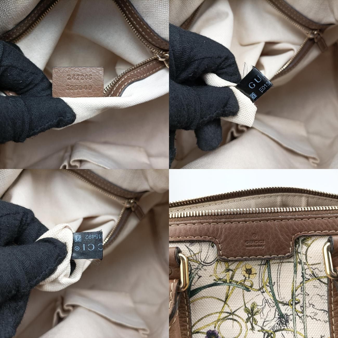  グッチGucciシェリーライン マルチ キャンバス×レザー 247205 メッセンジャーバッグ ショルダーバッグ