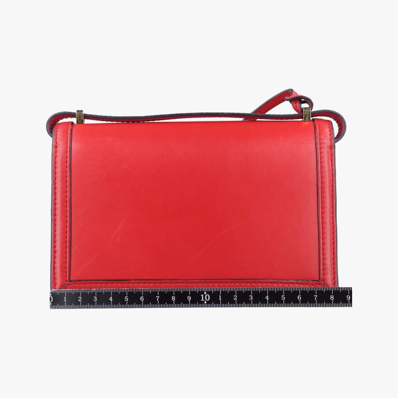 ロエベLoeweバルセロナ レッド レザー 051611