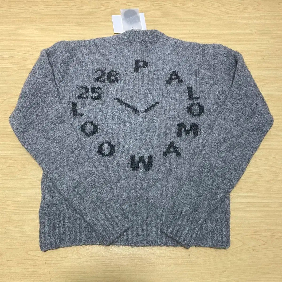 XS 新品 パロマウール paloma wool Clock ニット グレー - メルカリ