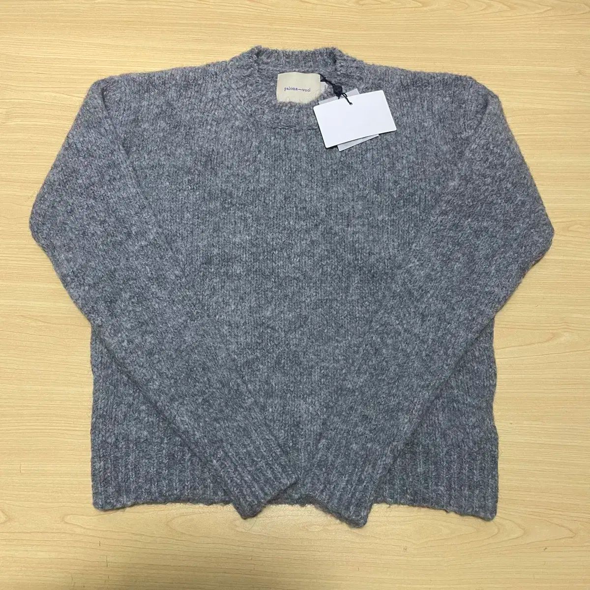 XS 新品 パロマウール paloma wool Clock ニット グレー - メルカリ