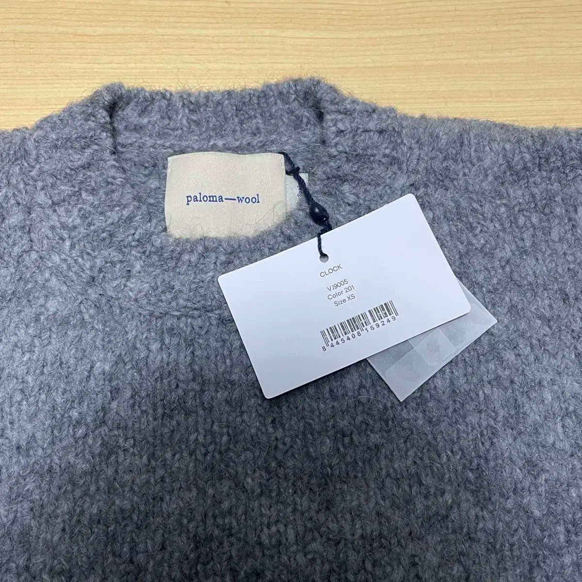 XS 新品 パロマウール paloma wool Clock ニット グレー - メルカリ