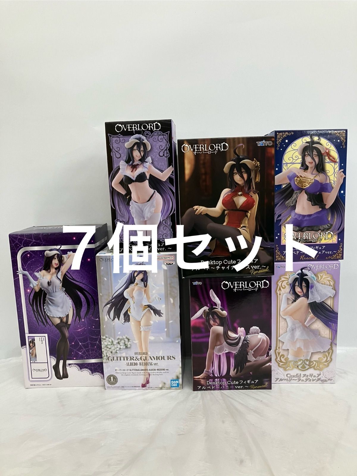 アルベド　フィギュア　まとめ売り オーバーロード アルベド フィギュア まとめ売り 27個 オーバーロード