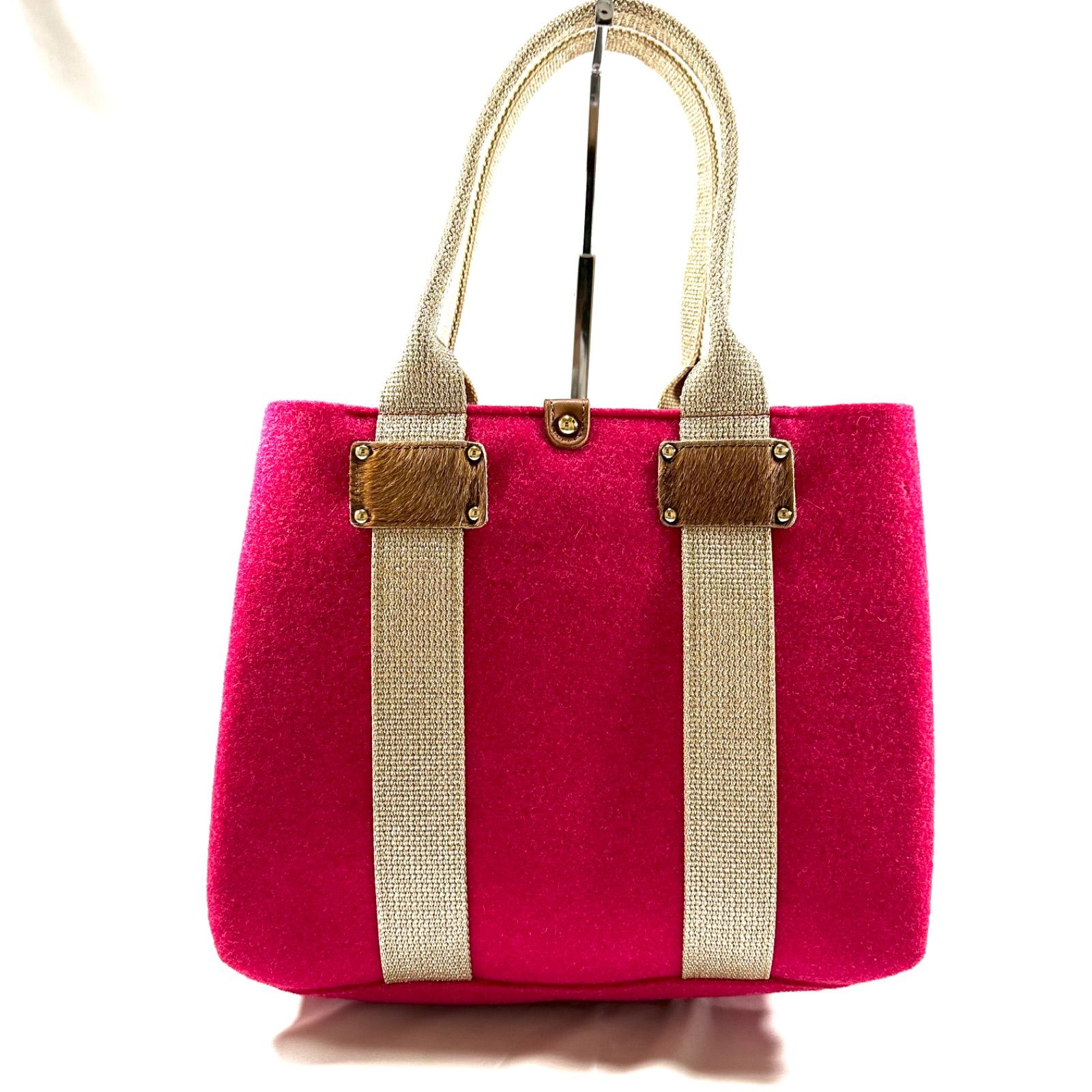 新品】 TREASURE TOPKAPI トレジャートプカピ トートバッグ ピンク 