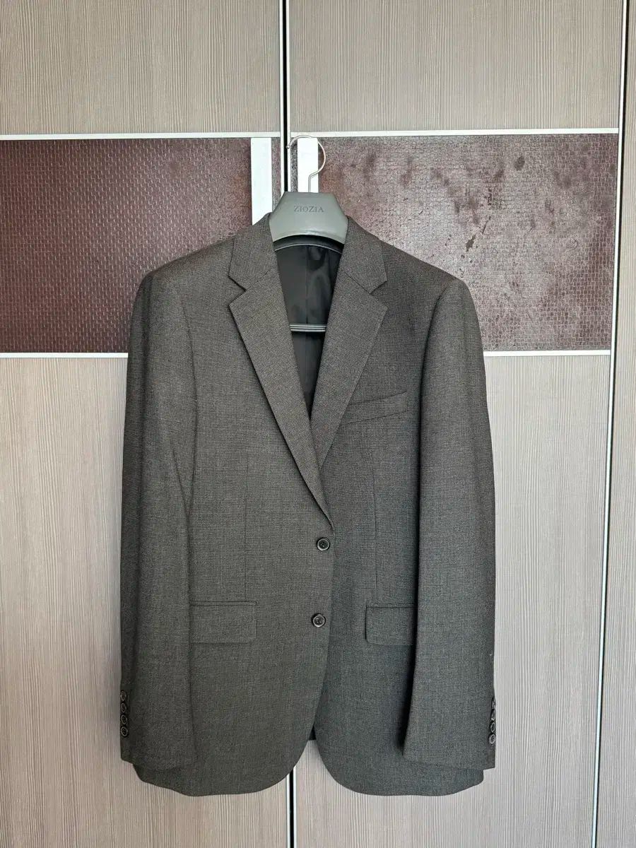 ZIOZIA ジオジア セットアップ ウール スーツ フルセット シャツ タイ
