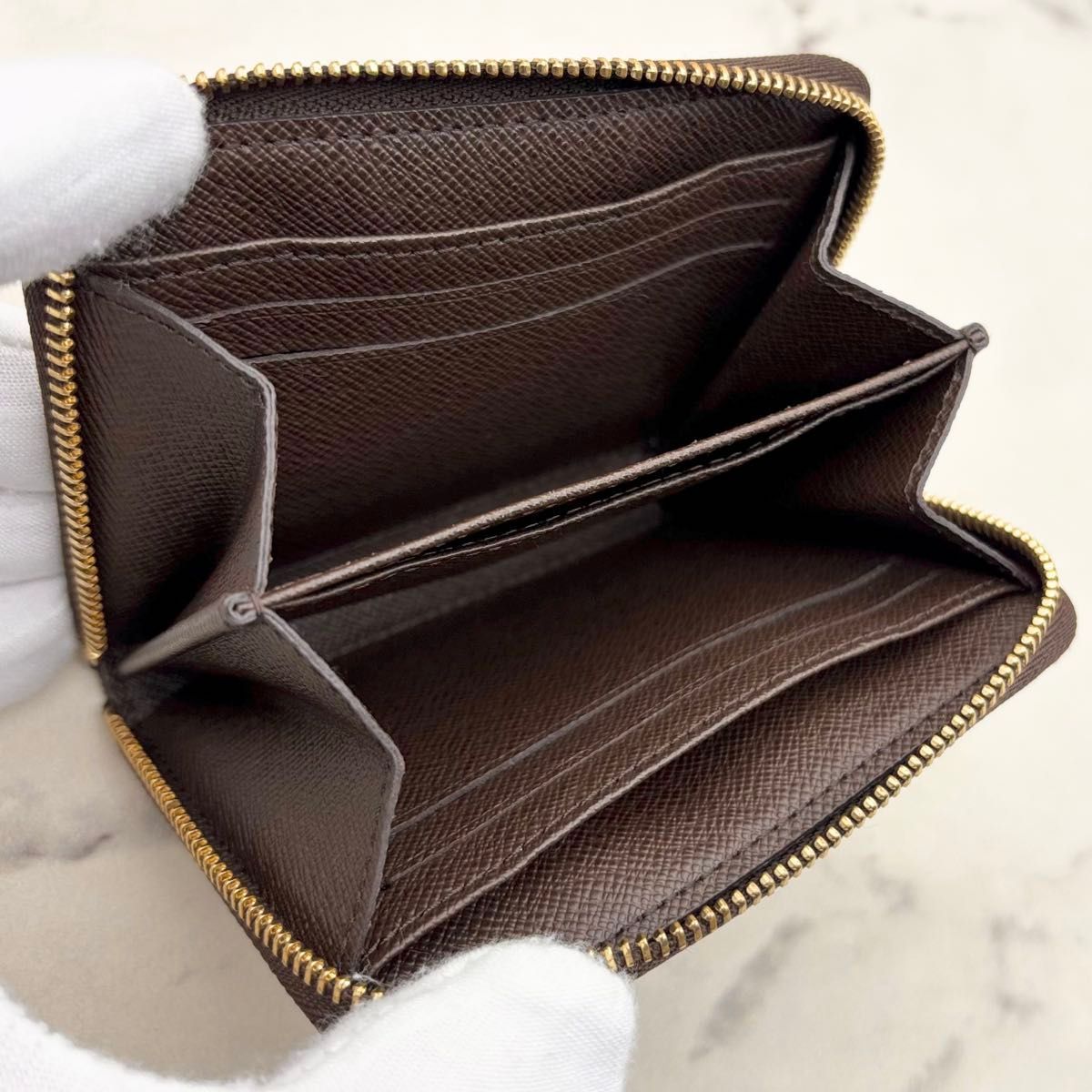 極美品】ルイヴィトン ダミエ ジッピーコインパース 小銭入れ - メルカリ