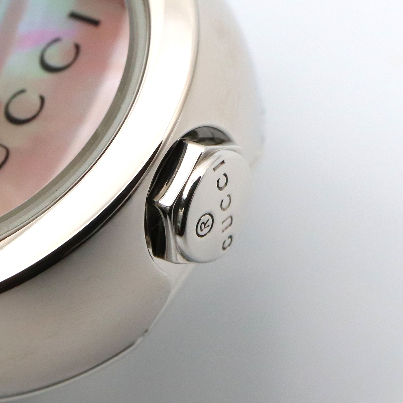 グッチ GUCCI 腕時計 トワールハートバングル 112 ピンクシェル