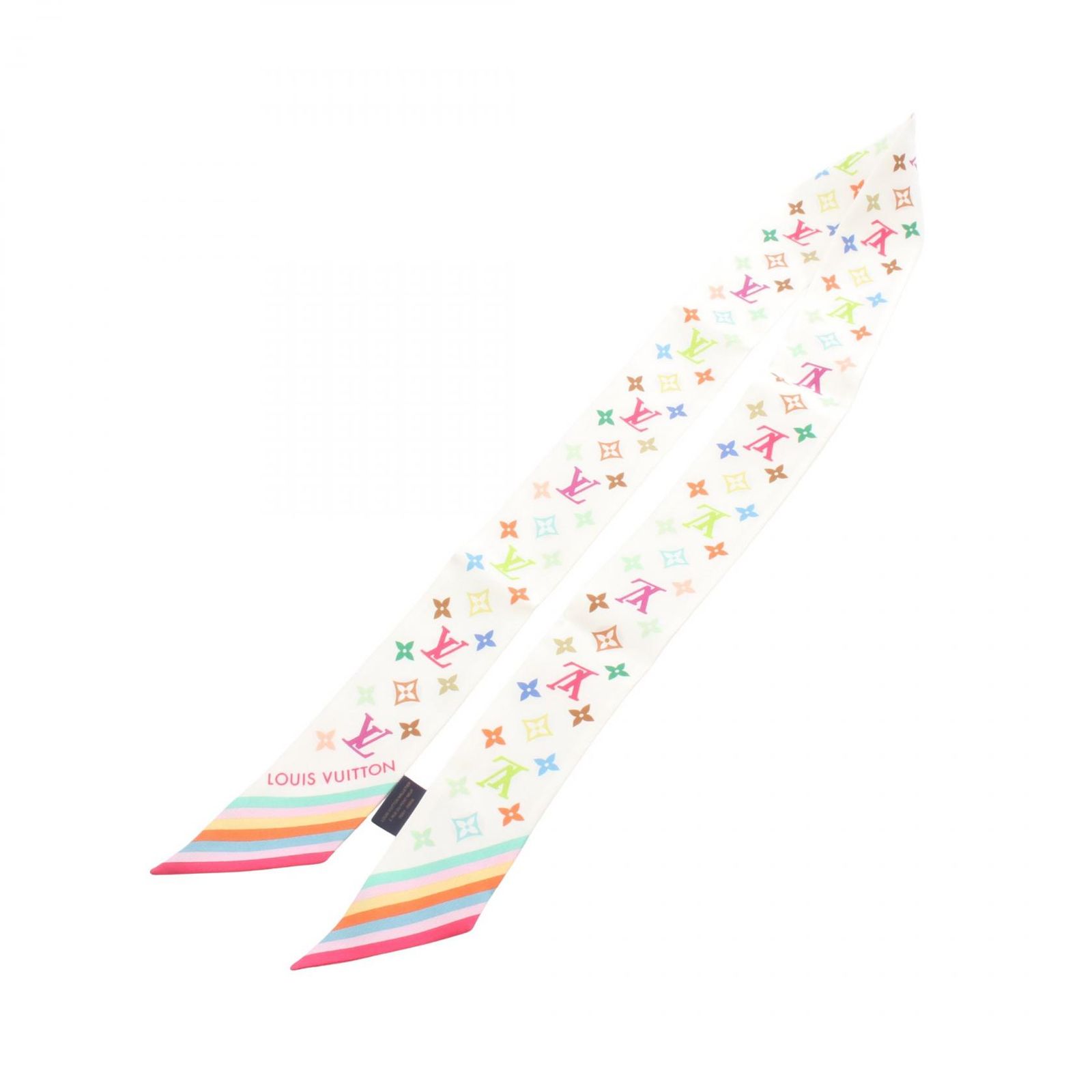 ルイ・ヴィトン LOUIS VUITTON スカーフ LV × TM バンドーBB