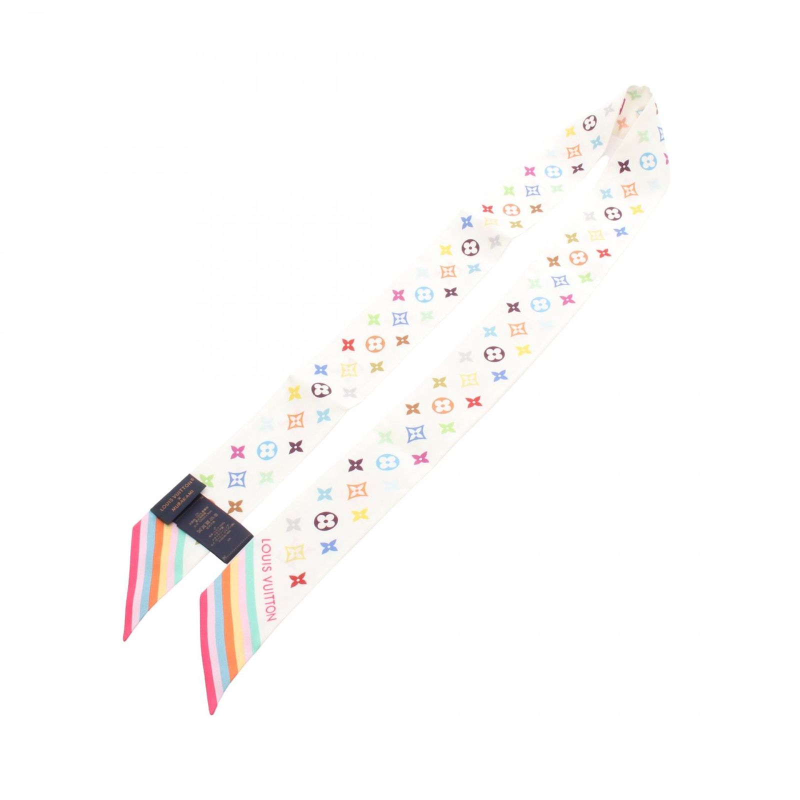 ルイ・ヴィトン LOUIS VUITTON スカーフ LV × TM バンドーBB