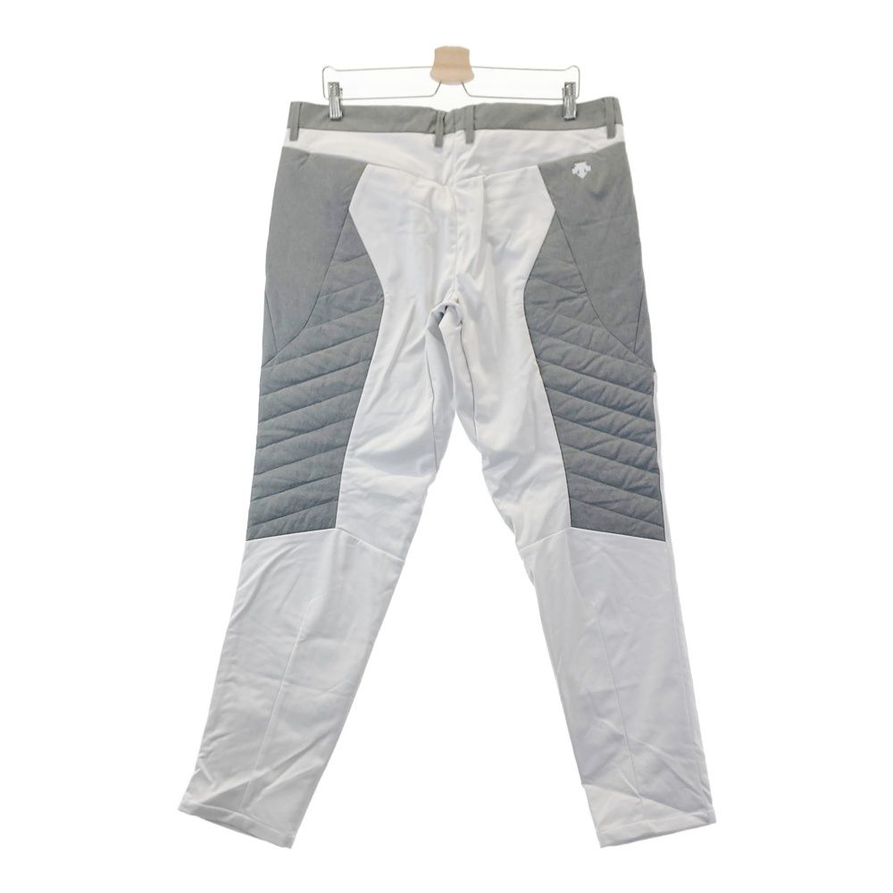 サイズ：XB DESCENTE GOLF デサントゴルフ 裏起毛 ダウンパンツ グレー