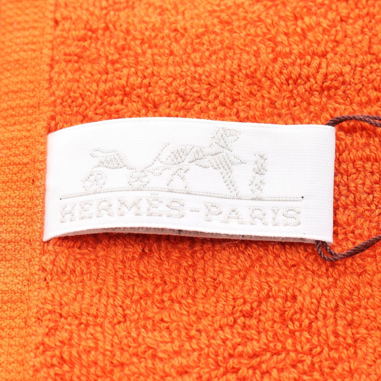 エルメス HERMES タオル ゲストタオル ステアーズ オレンジ その他