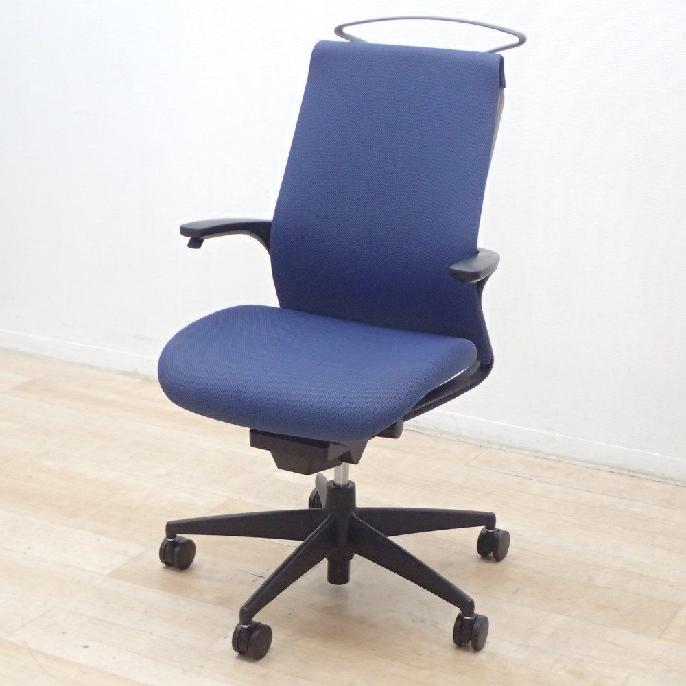 コクヨ M4 CRS G2201 オフィスチェア 肘付き ハンガー付き メッシュ EG19451