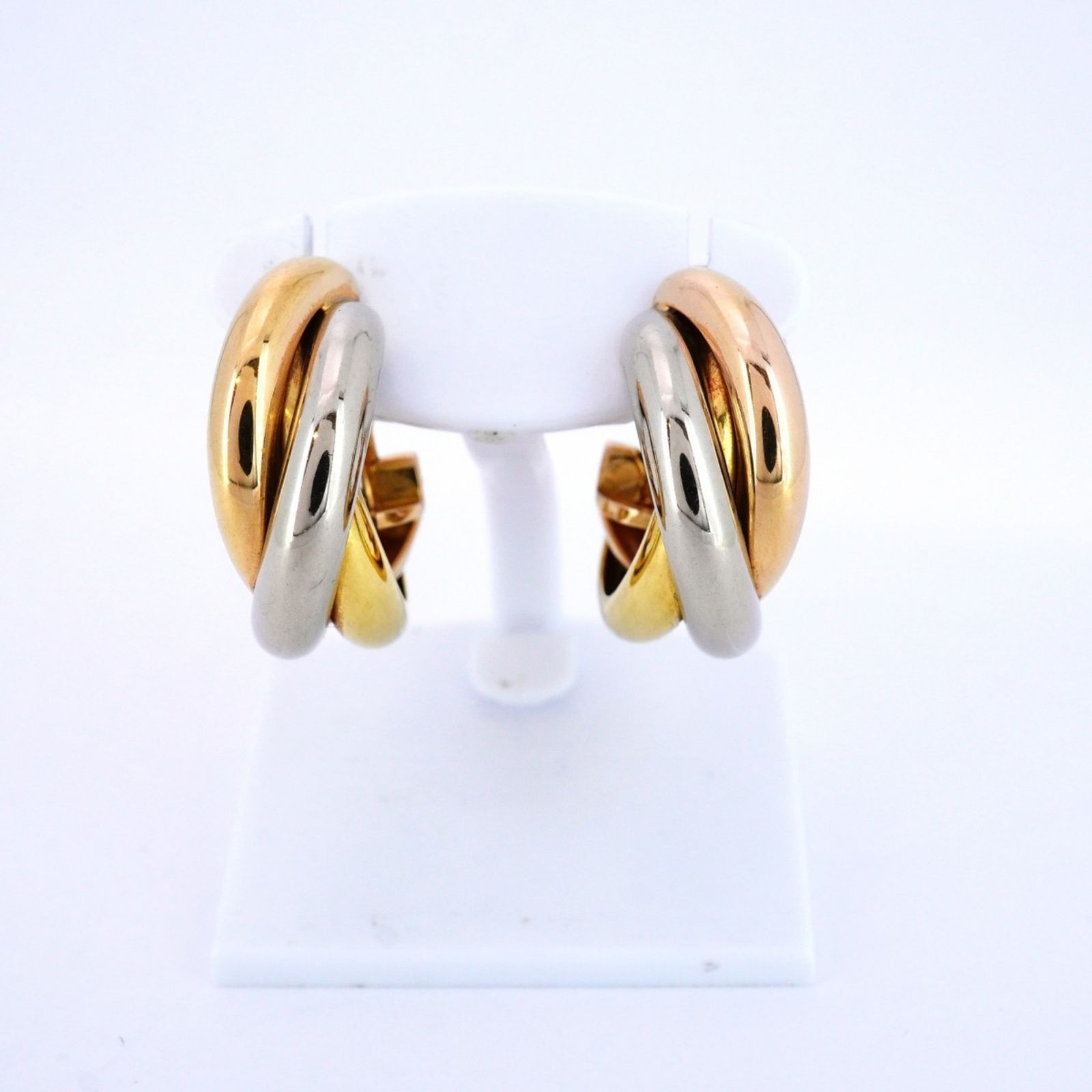 カルティエ(Cartier) カルティエ ピアス トリニティ 18KYG イエロー