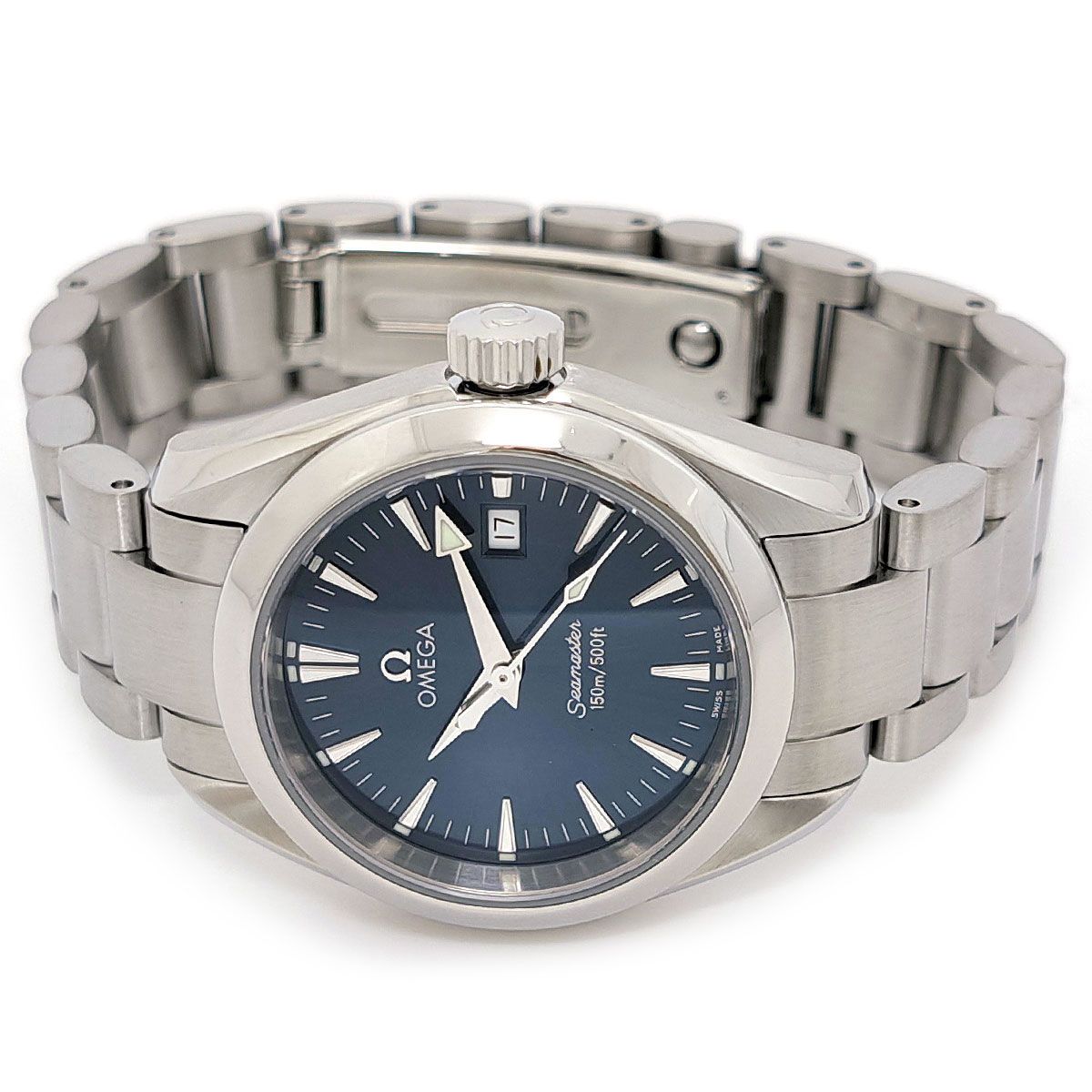 オメガ シーマスター アクアテラ 2577.80 クオーツ ステンレス