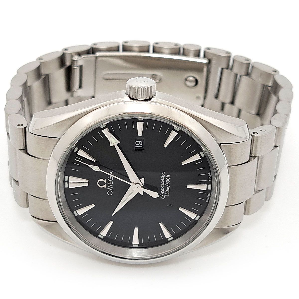 オメガ シーマスター アクアテラ 2517 50 クオーツ ステンレススティール メンズ OMEGA 時計