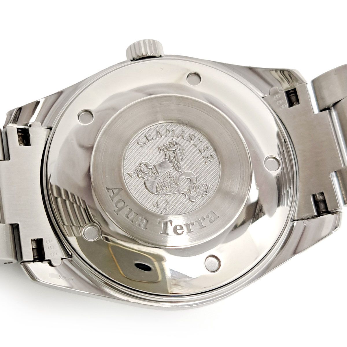  オメガ シーマスター アクアテラ 2517 50 クオーツ ステンレススティール メンズ OMEGA 時計 腕時計(クォーツ) 腕時計(アナログ)