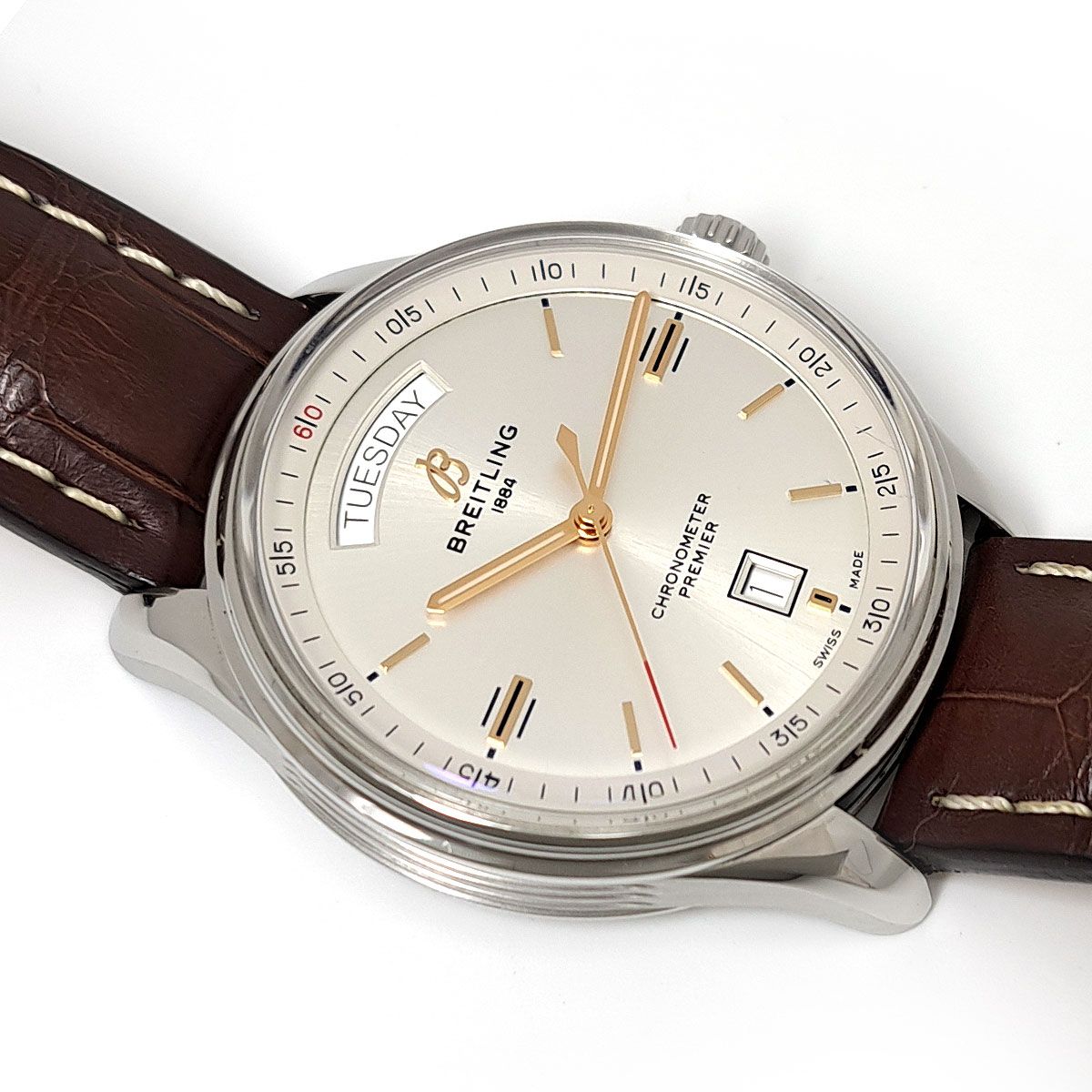  ブライトリング プレミエ A45340 自動巻き ステンレススティール メンズ BREITLING 時計 オフィスカジュアル 自動巻き時計 腕時計(アナログ)