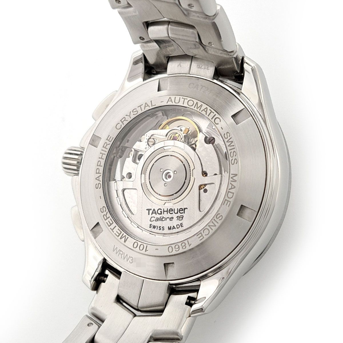 タグホイヤー リンク クロノグラフ キャリバー18 CAT 2111 自動巻き ステンレススティール メンズ TAG HEUER 時計 自動巻き時計 腕時計(アナログ) 時計