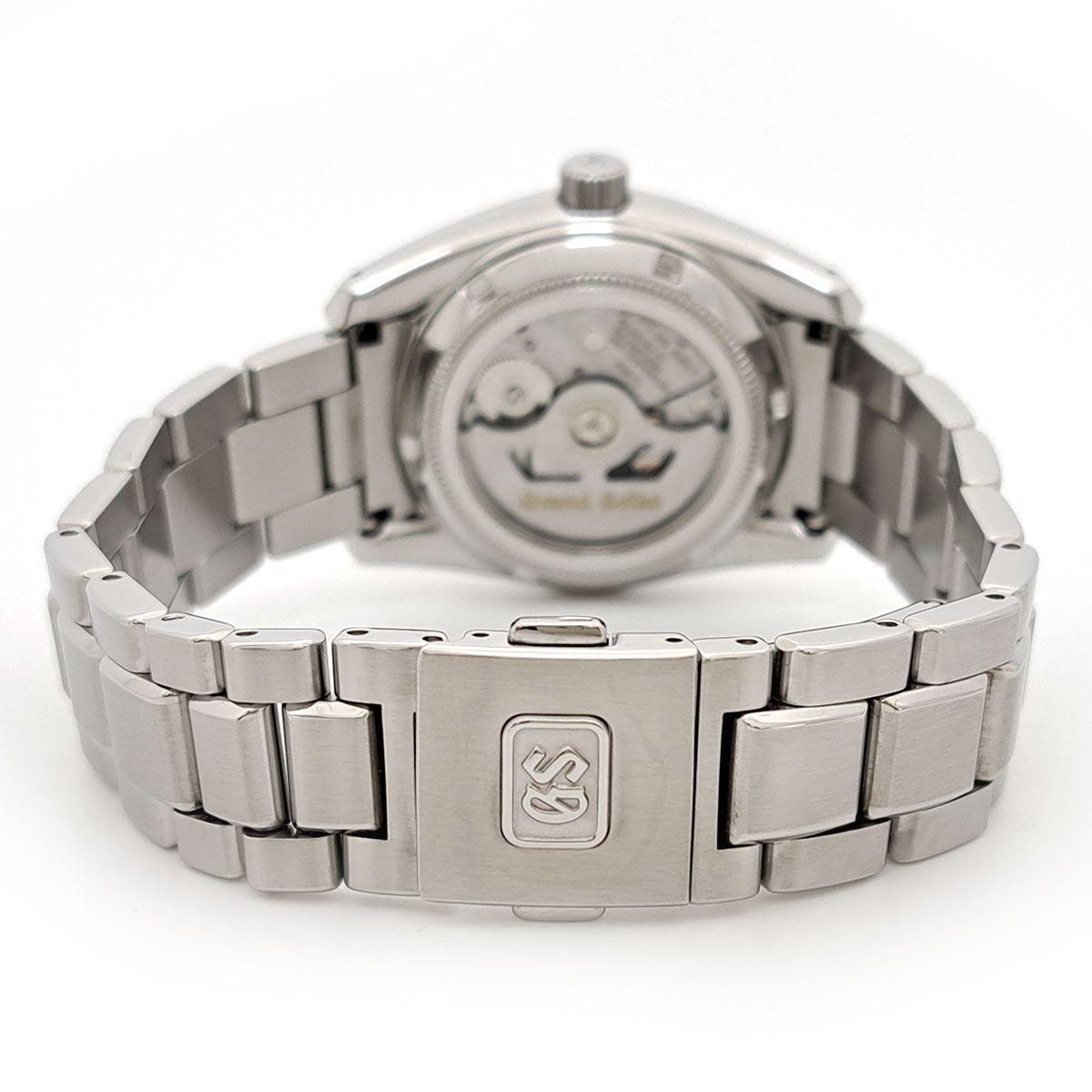 セイコー グランド 9 Sメカニカル SBGL 001 自動巻き ステンレススティール メンズ SEIKO 時計 速乾素材 ウインドブレーカー