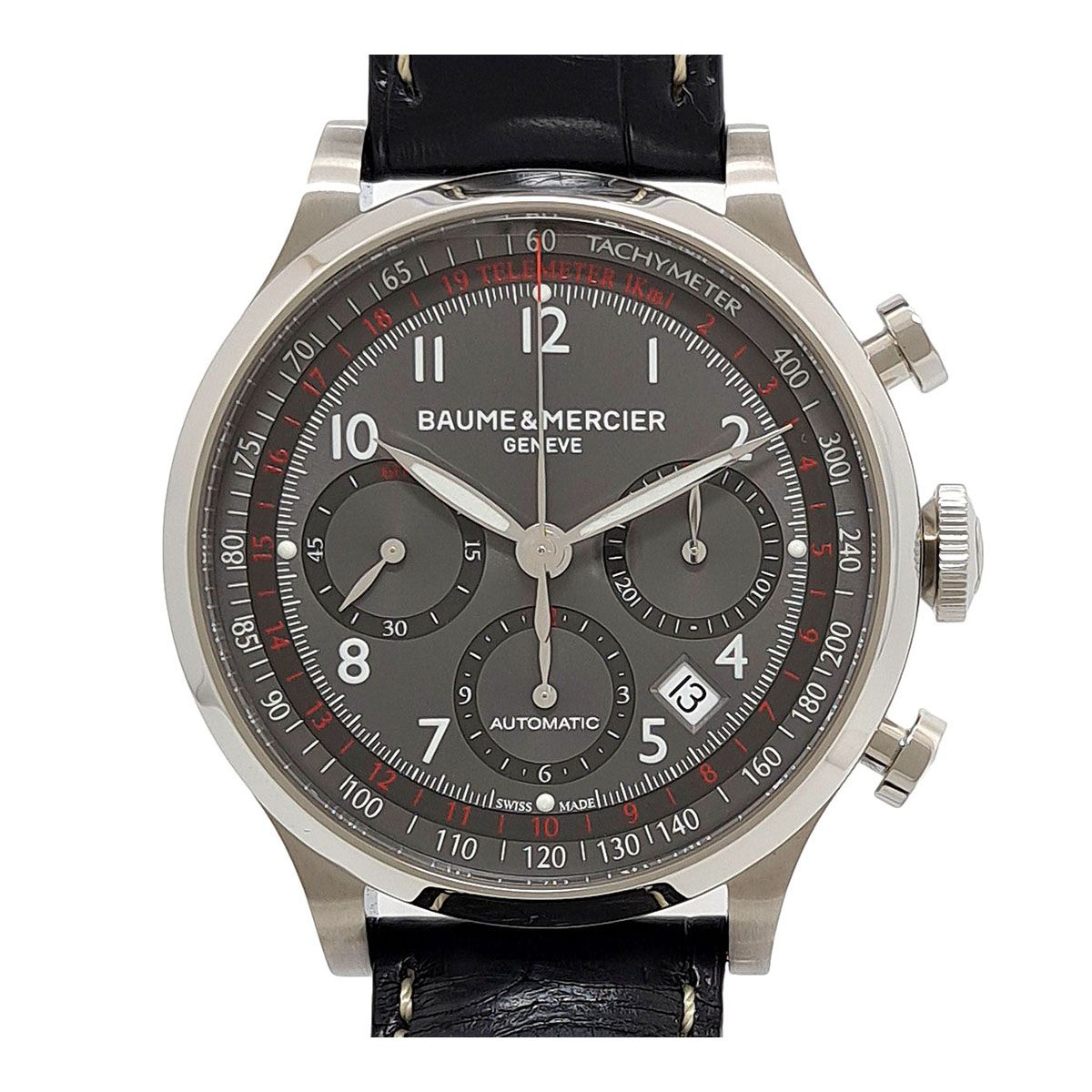 ボーム＆メルシエ ケープランド クロノグラフ 自動巻き ステンレススティール メンズ Baume - Mercier 時計